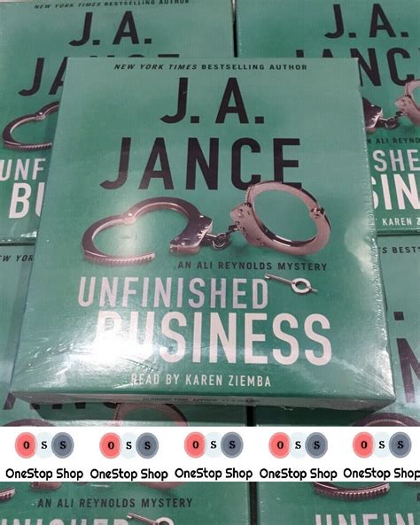 Unfinished Business (2021) — J.A. Jance.